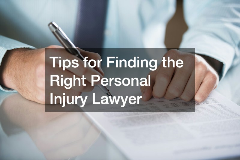 Tips for Finding the Right Personal Injury Lawyer
